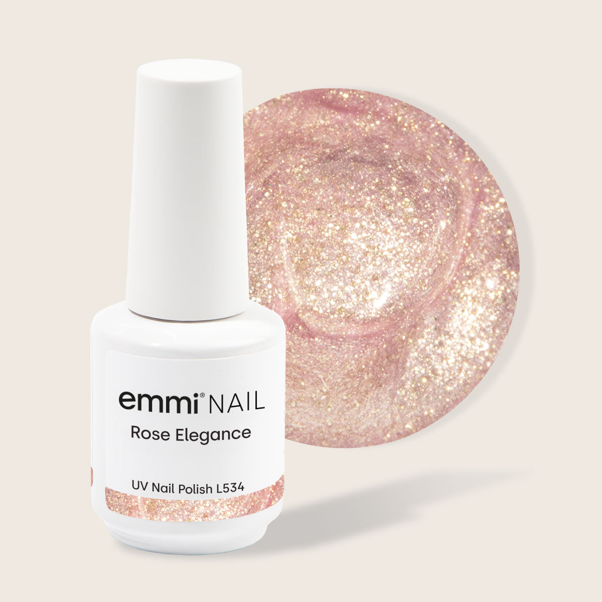 Shellac UV Polish Rose Elegance 15ml -L534-