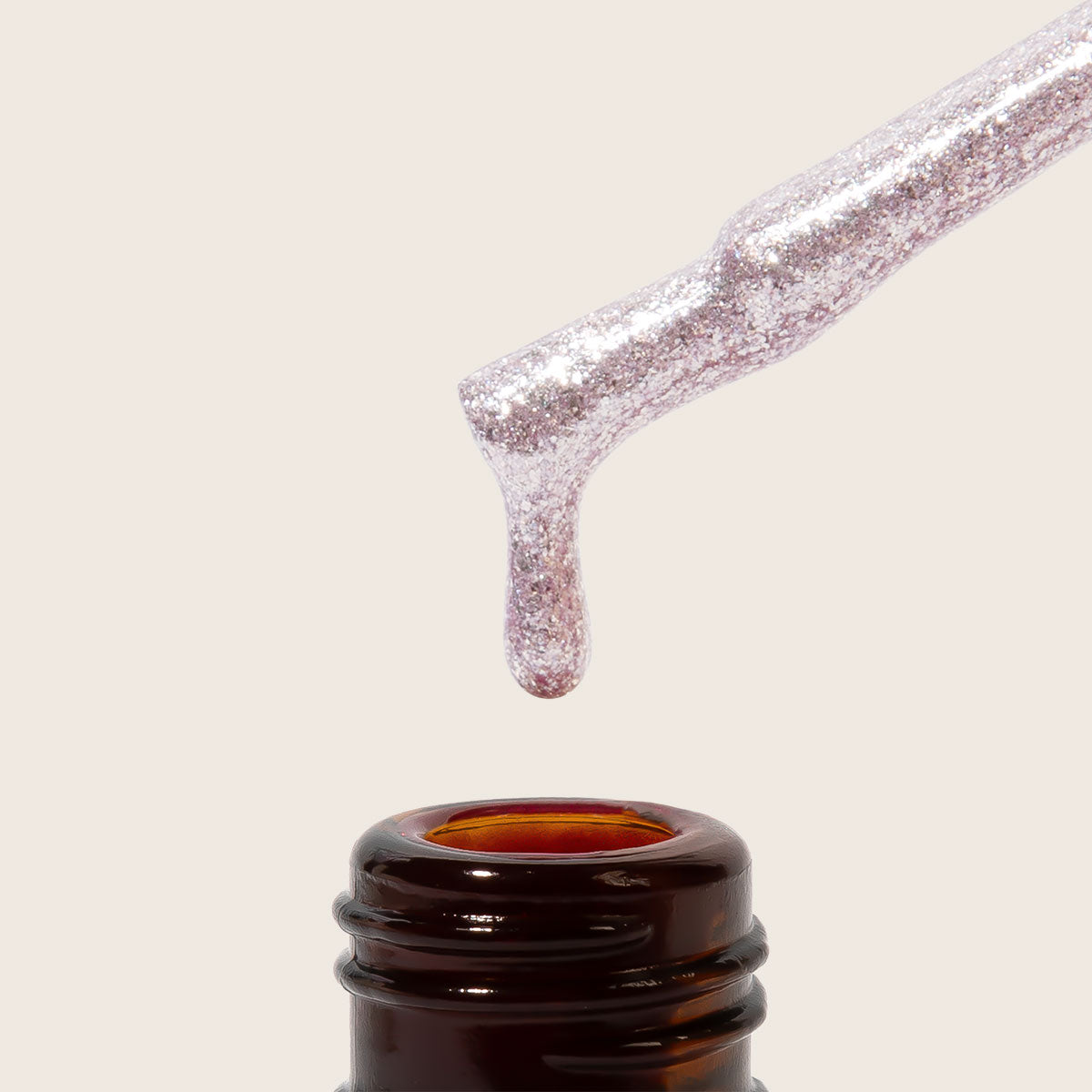 Shellac UV Polish Silber Schimmer 15ml -L536-