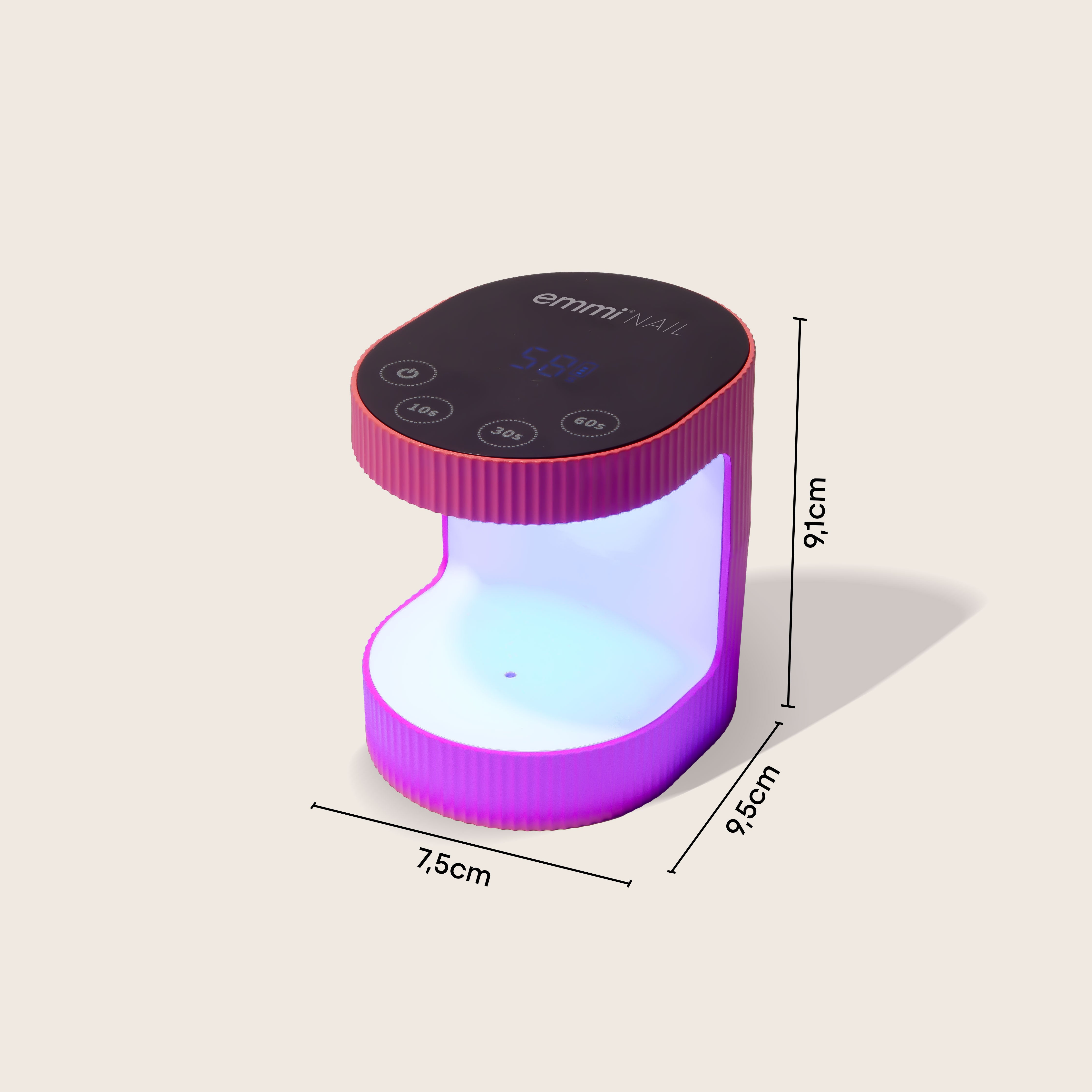 Emmi-Nail Shine UV LED Lampe Pink