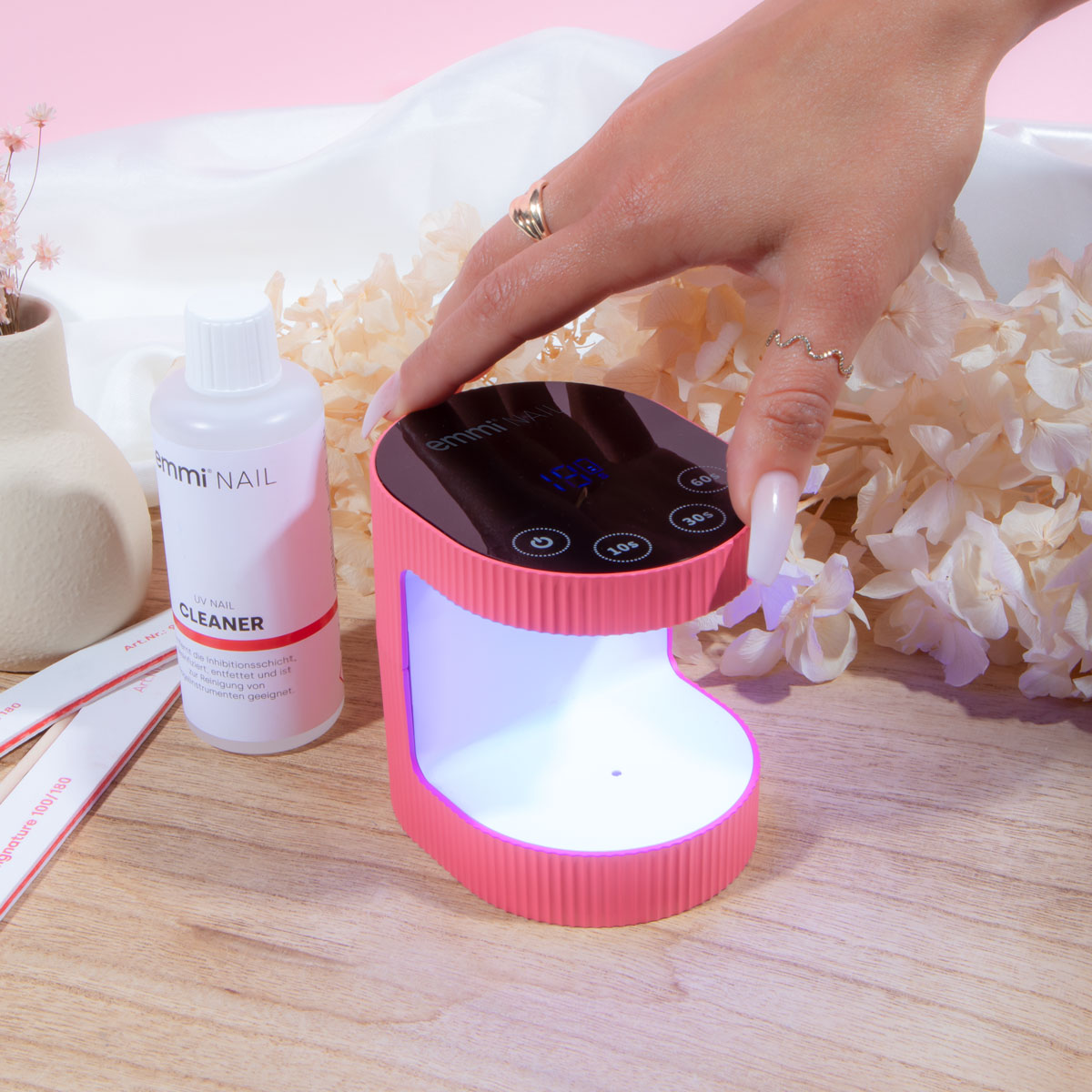 Emmi-Nail Shine UV LED Lampe Pink