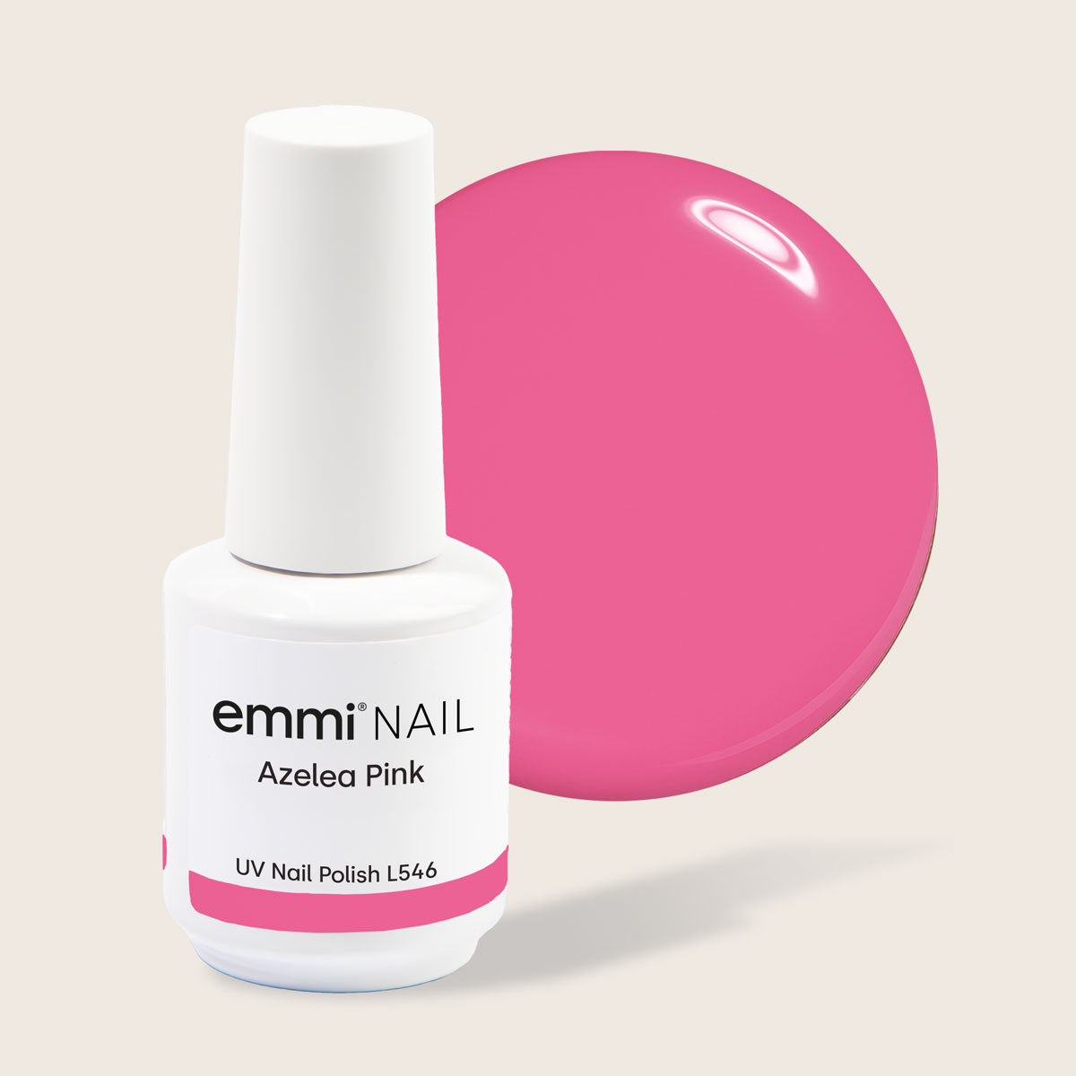 Shellac UV Polish Azalea Pink 15ml -L546-