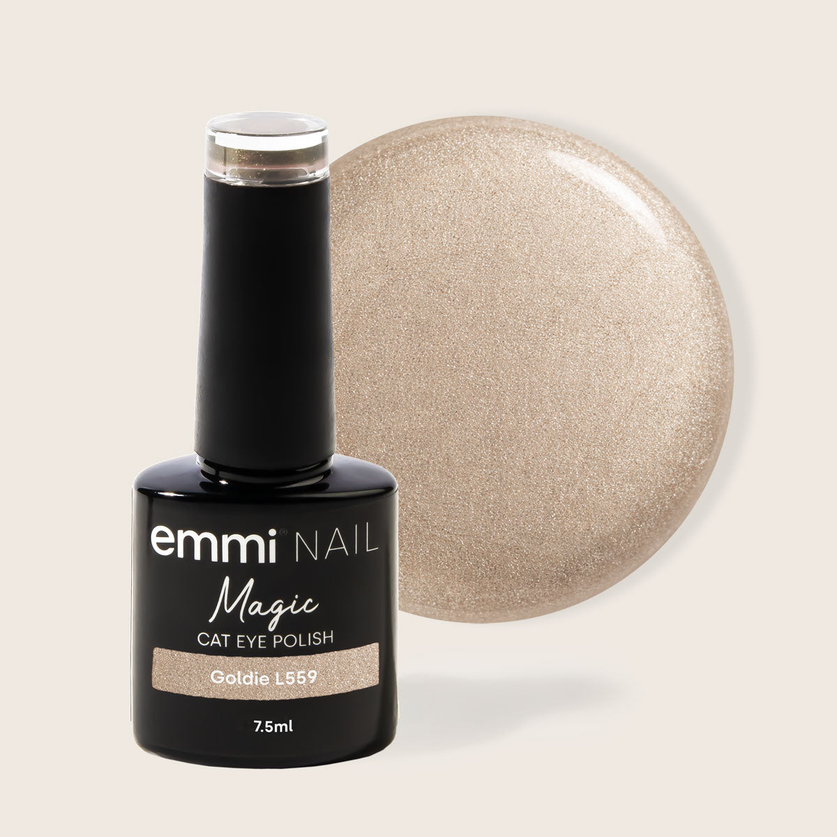 Shellac UV/LED-Lack Magic Cat Eye Goldie -L559-