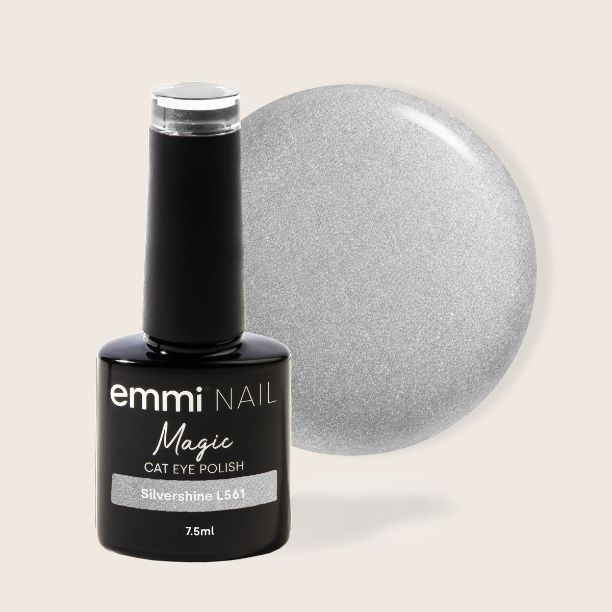 Shellac UV/LED-Lack Magic Cat Eye Silvershine -L561-