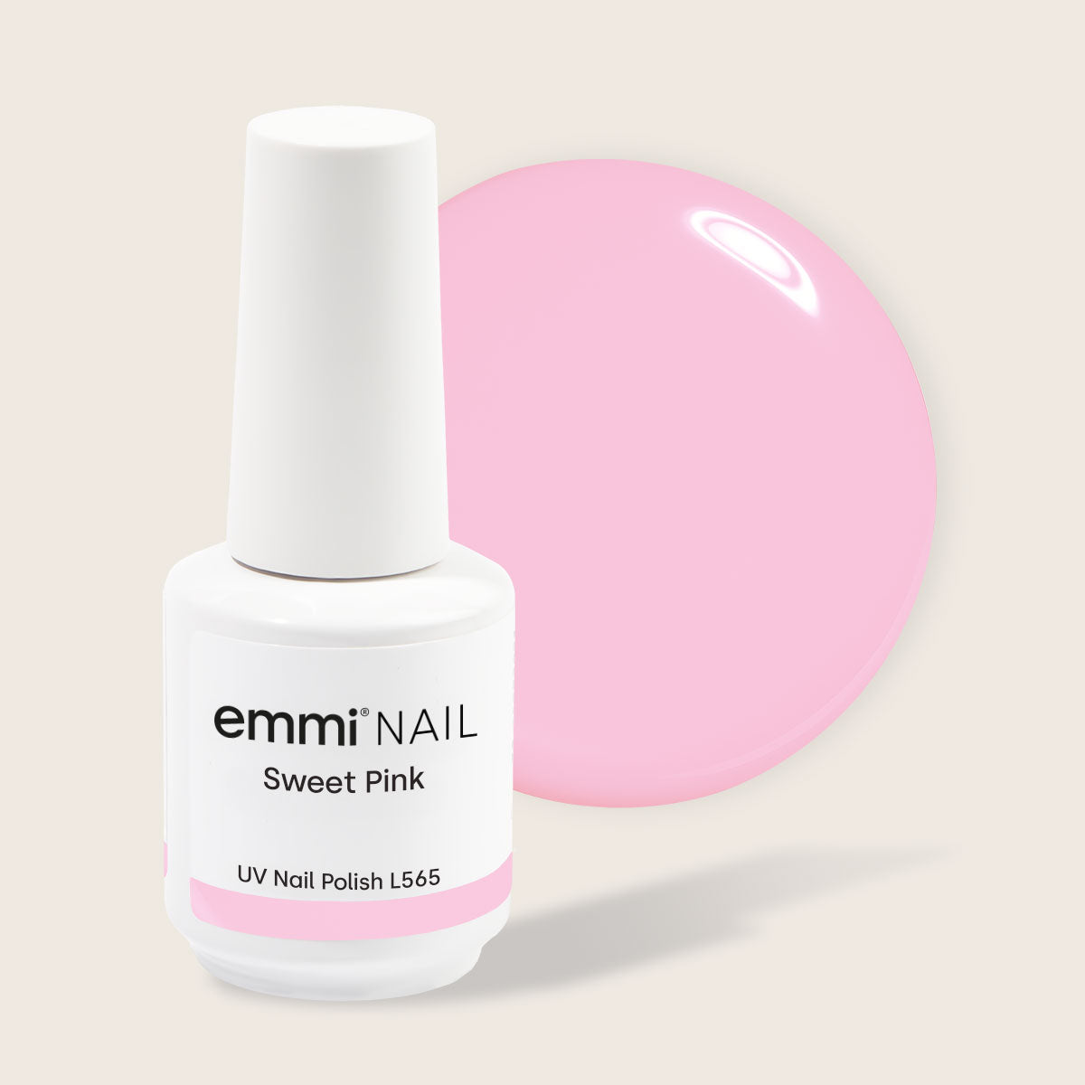 Shellac UV Polish Sweet Pink 15ml -L565-
