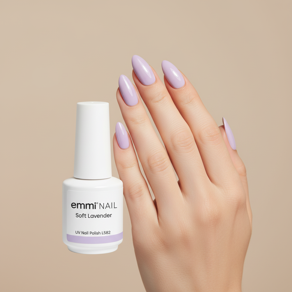 Shellac UV Polish Soft Lavender 15ml -L582-