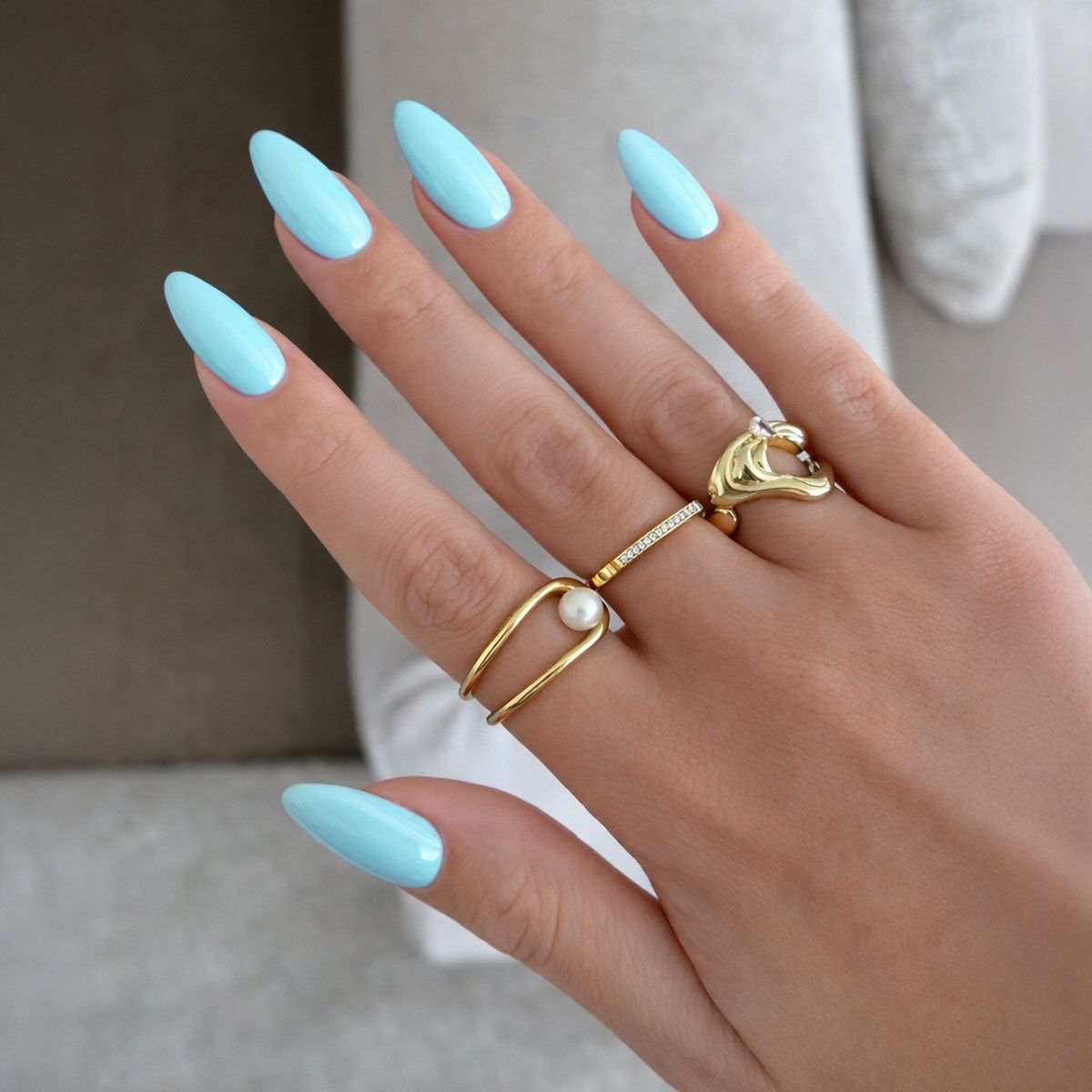 Emmi-Nail Quickie Blue Breeze 3en1 -L585-