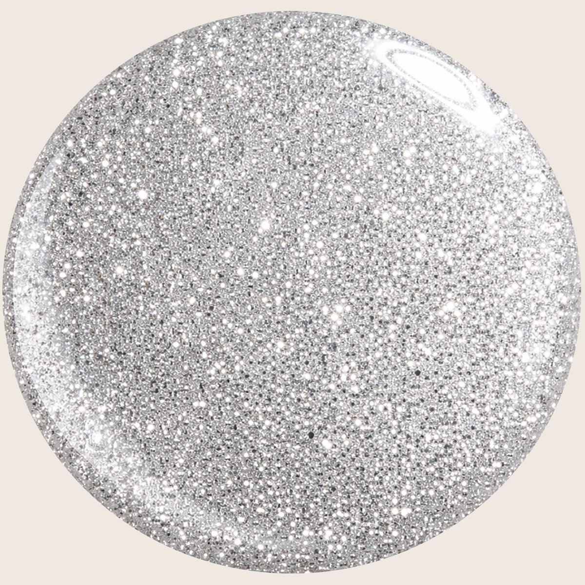 Emmi-Nail Glittergel Frosted Silver 5ml -F608-