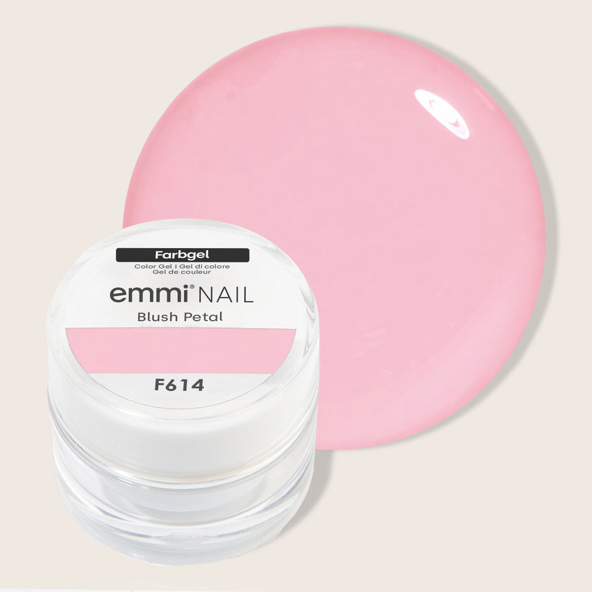 Emmi-Nail Color Gel Blush Petal 5ml -F614-