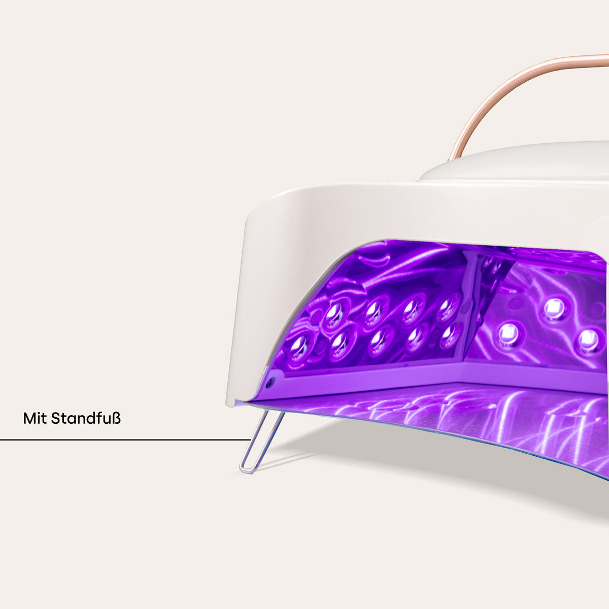 emmi Power 68 UV LED lampa za nokte bela baterijska