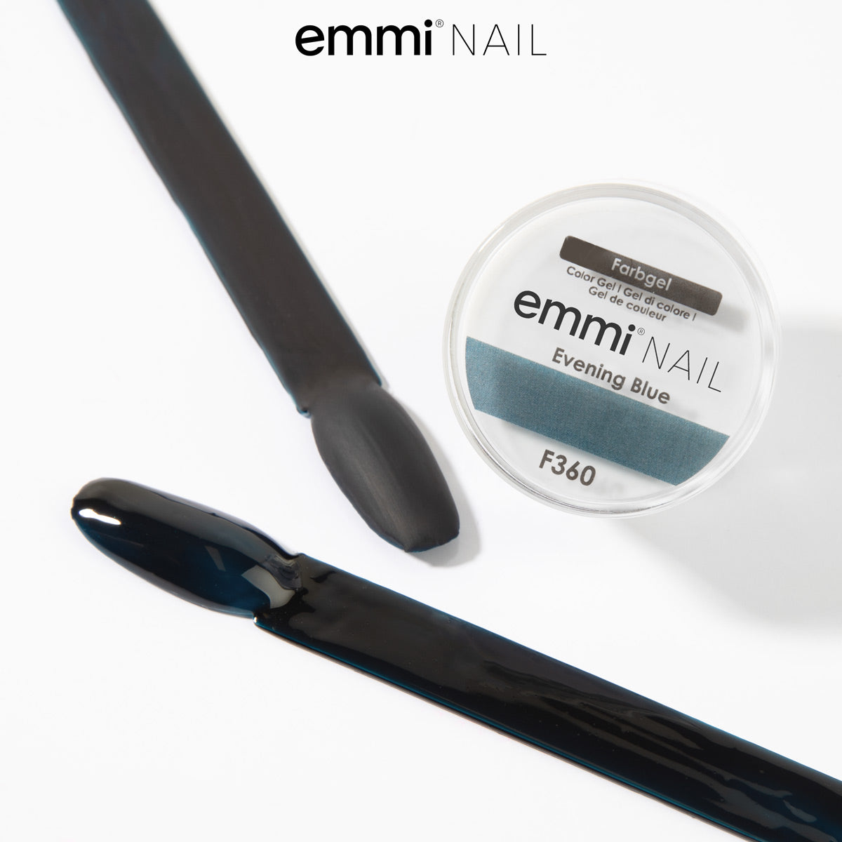 Emmi-Nail Color Gel Evening Blue 5ml -F360-
