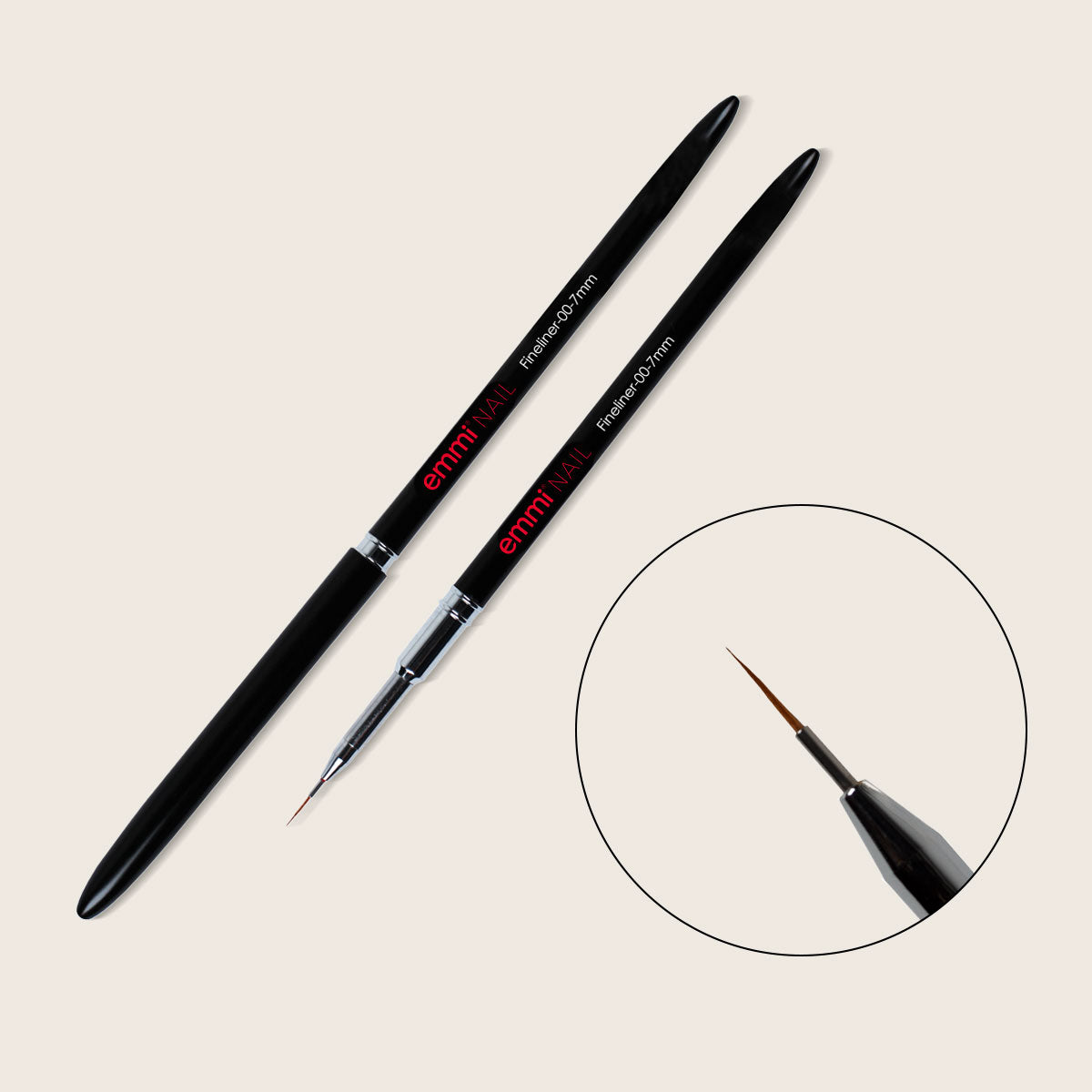 Emmi-Nail Nail Art Fineliner Brush -00- 7mm