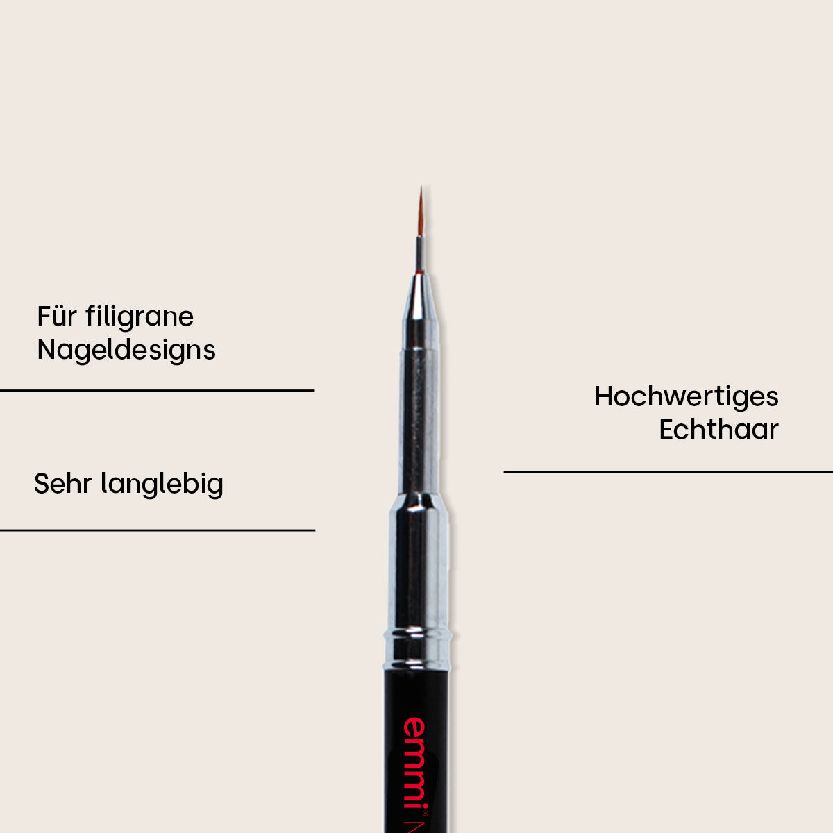 Emmi-Nail Nail Art Fineliner Brush -00- 7mm