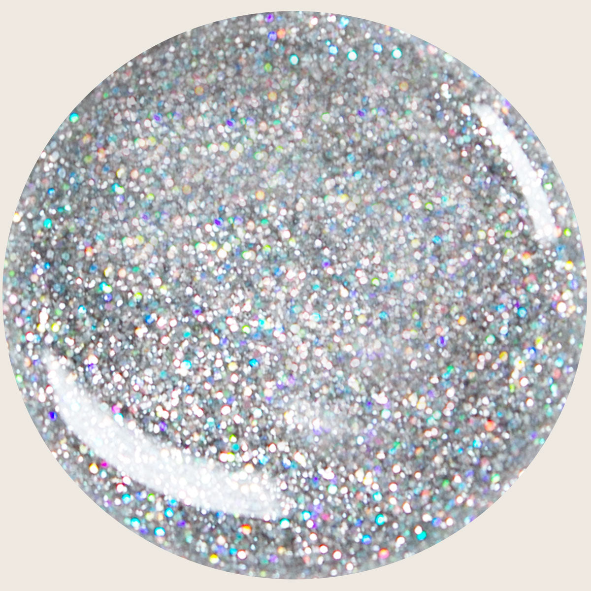 Emmi-Nail Glitter Gel Magic Silver 5ml -F365-