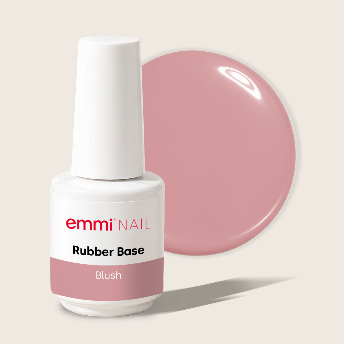 Emmi Nail Rubber Base Blush 15 ml