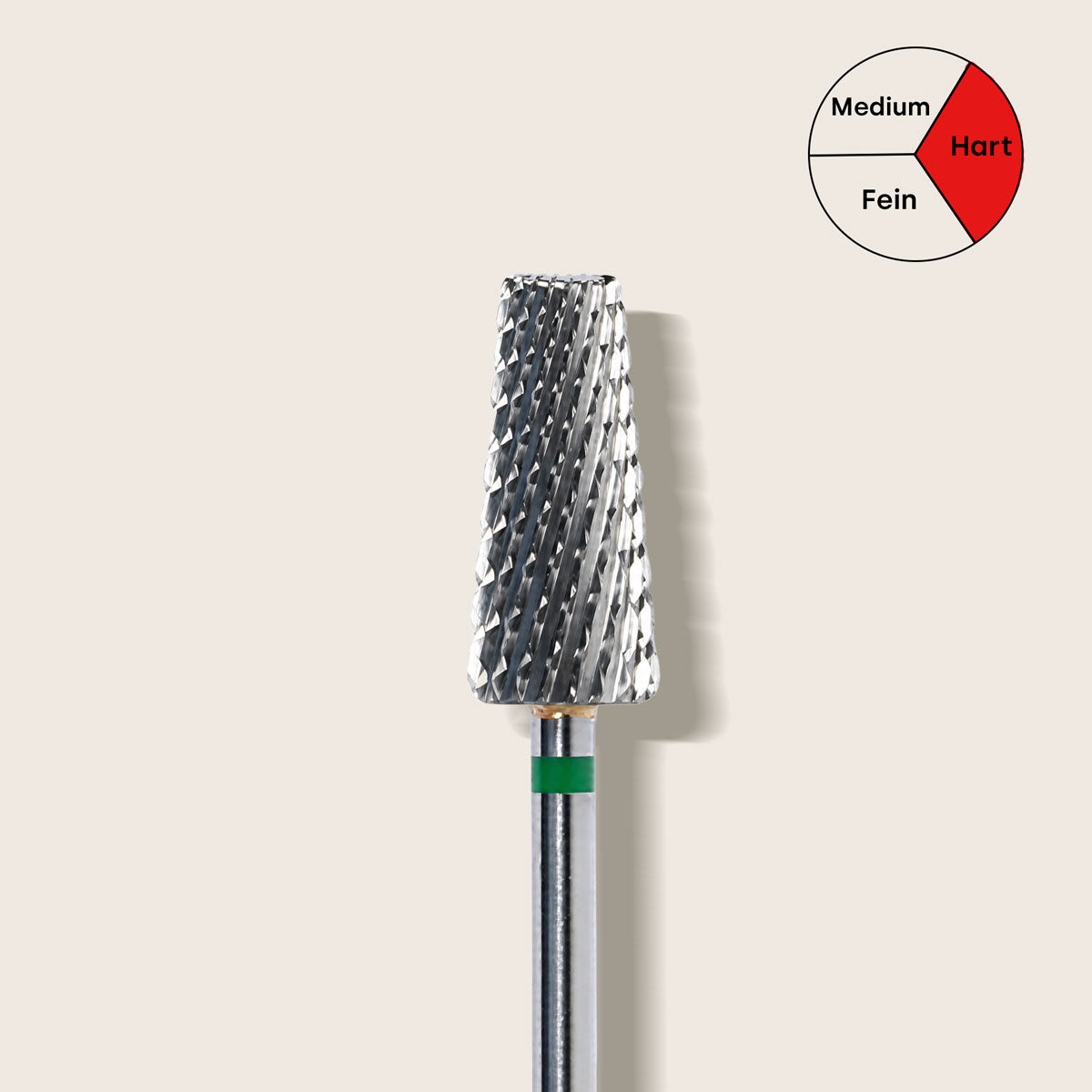 Emmi-Nail Hartmetall-Bit Kegel *grob* L+R