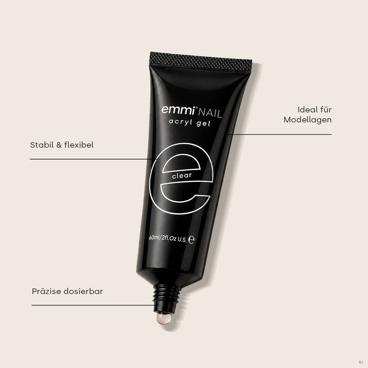 Acryl Gel Tube Clear 60ml