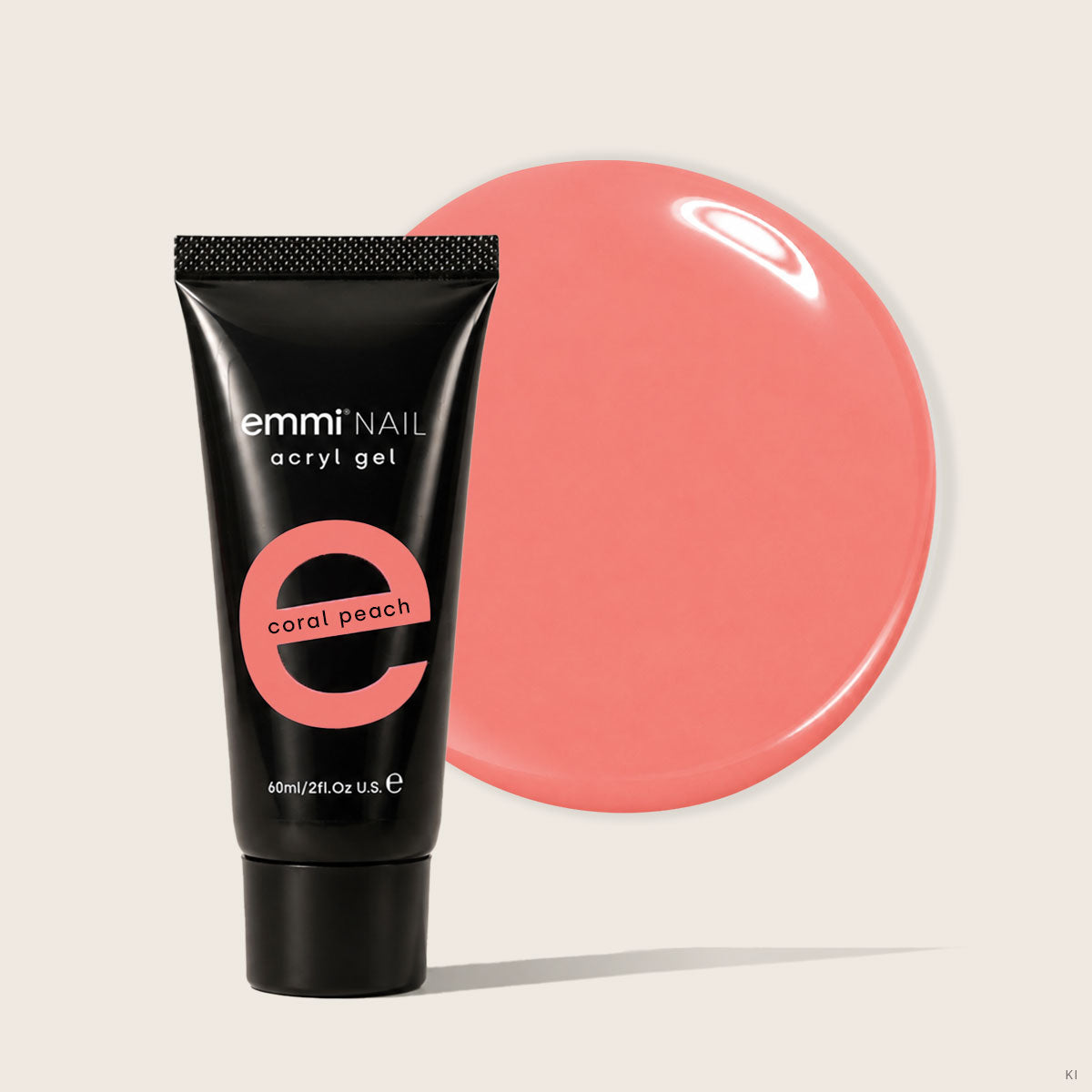 Acryl Gel Tube Peach Coral 60ml