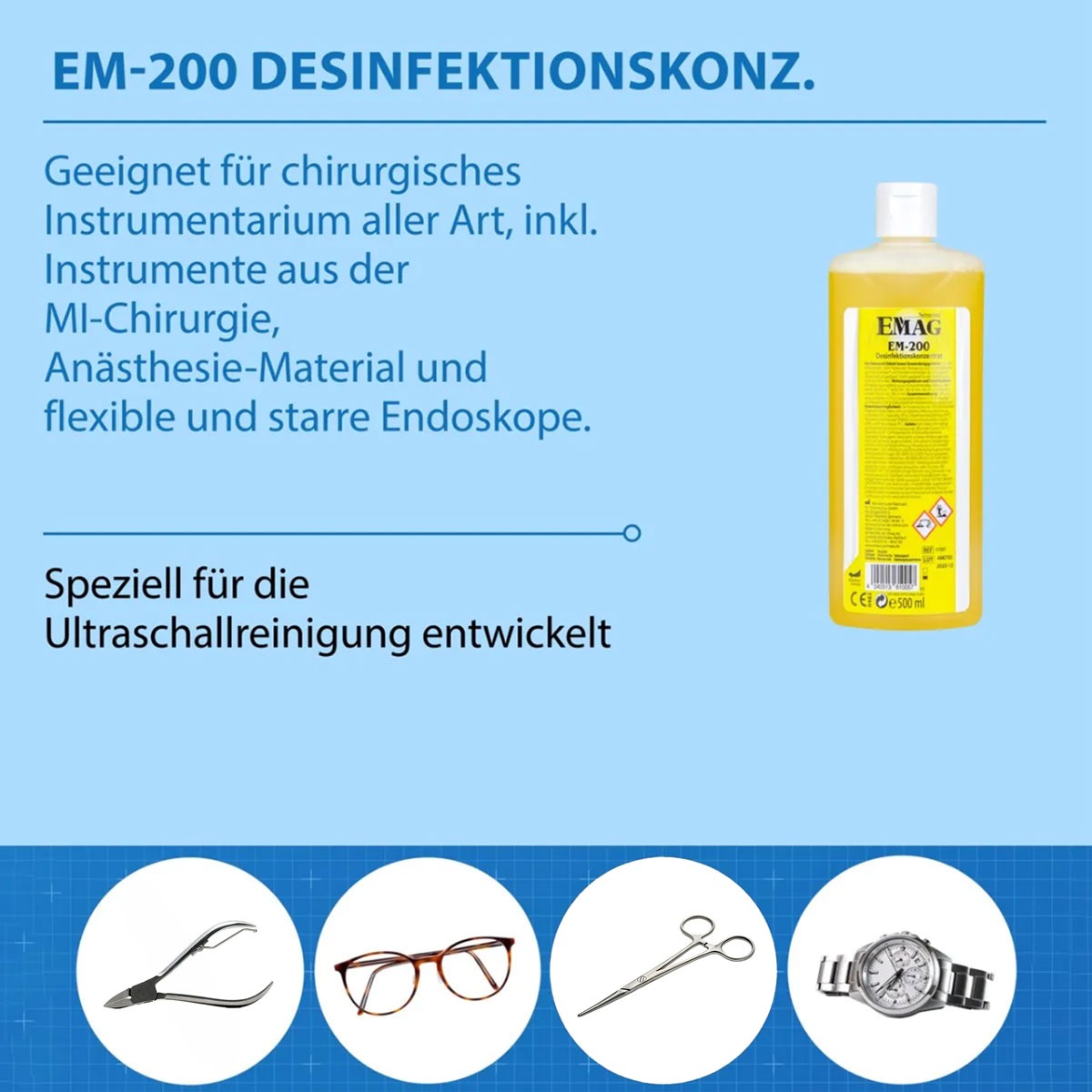 EM 200 Desinfektionskonzentrat 500ml