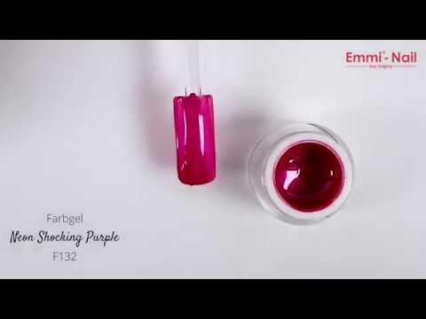 Emmi-Nail Farbgel Neon Shocking Purple -F132-
