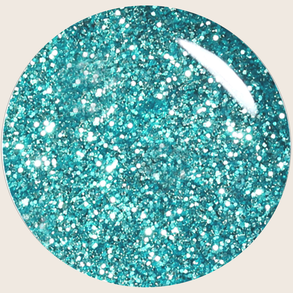 Emmi-Nail Glittergel Türkis 5ml -F274-