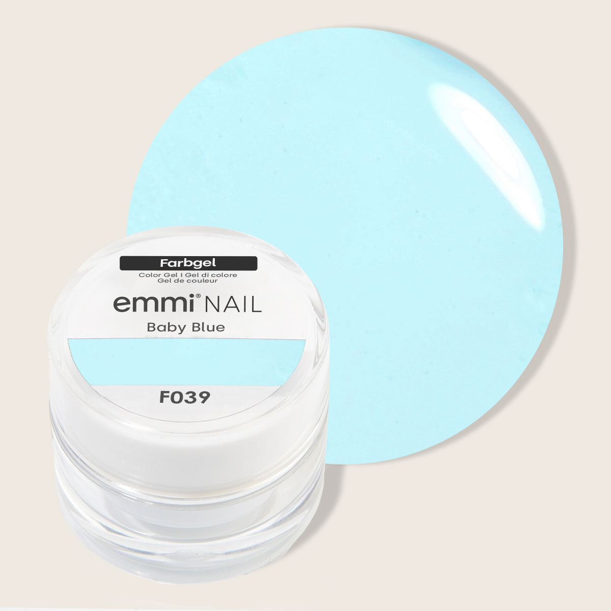 Emmi-Nail Farbgel Baby Blue 5ml -F039-