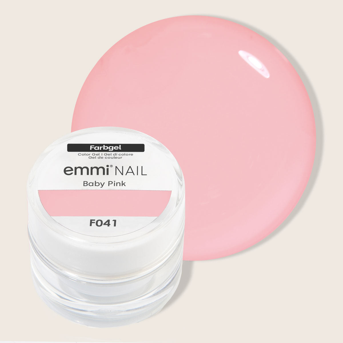 Emmi-Nail Farbgel Baby Pink 5ml -F041-