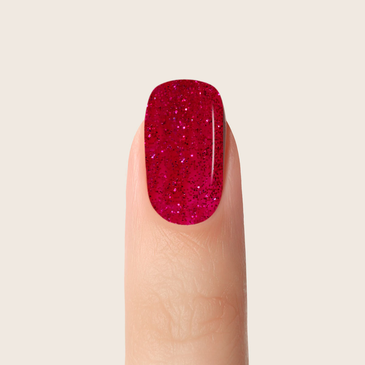 Emmi-Nail Farbgel Magic Red Glitter 5ml -F133-