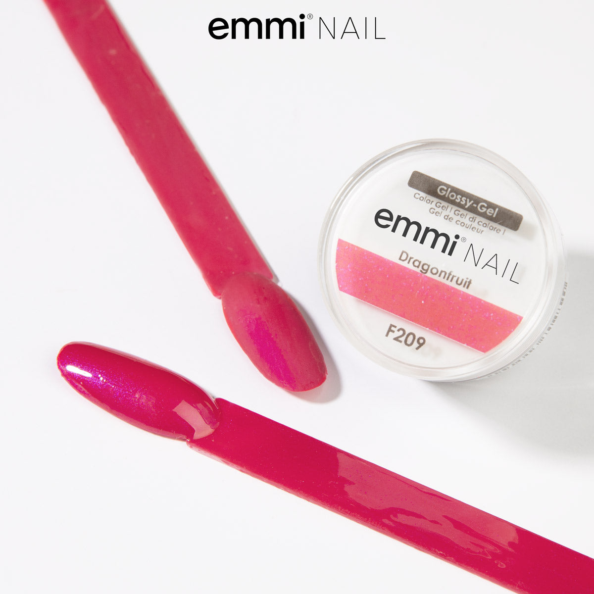 Emmi Nail Glossy Gel Dragonfruit 5ml -F209-