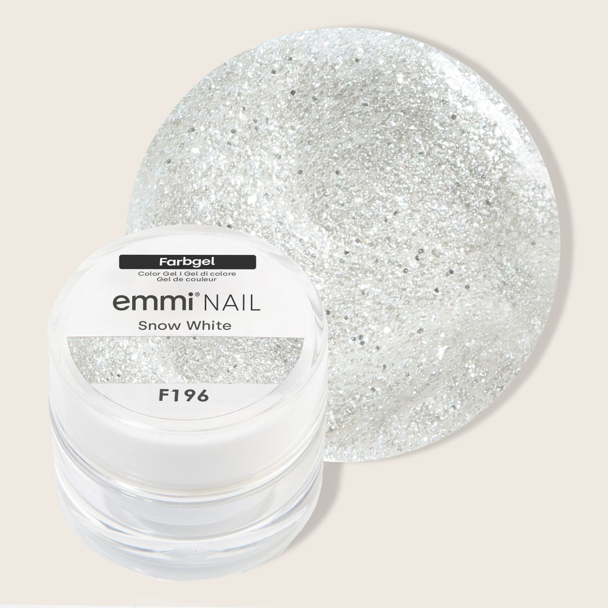 Emmi-Nail Farbgel Snow White -F196-