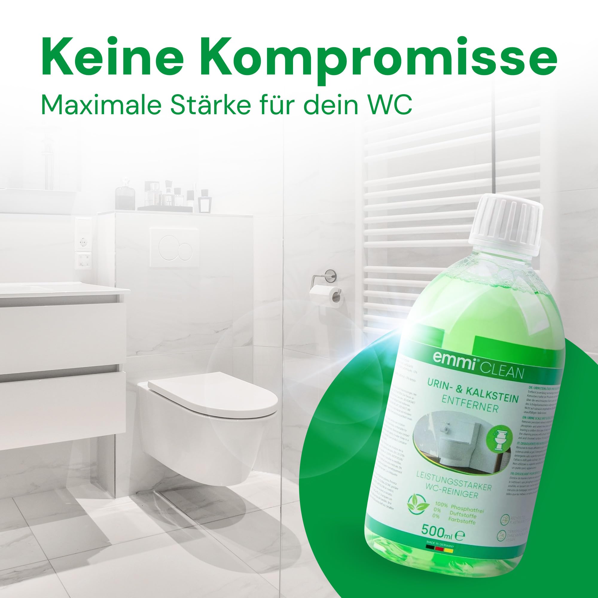 emmi-Clean Urin- und Kalkstein Entferner 500ml
