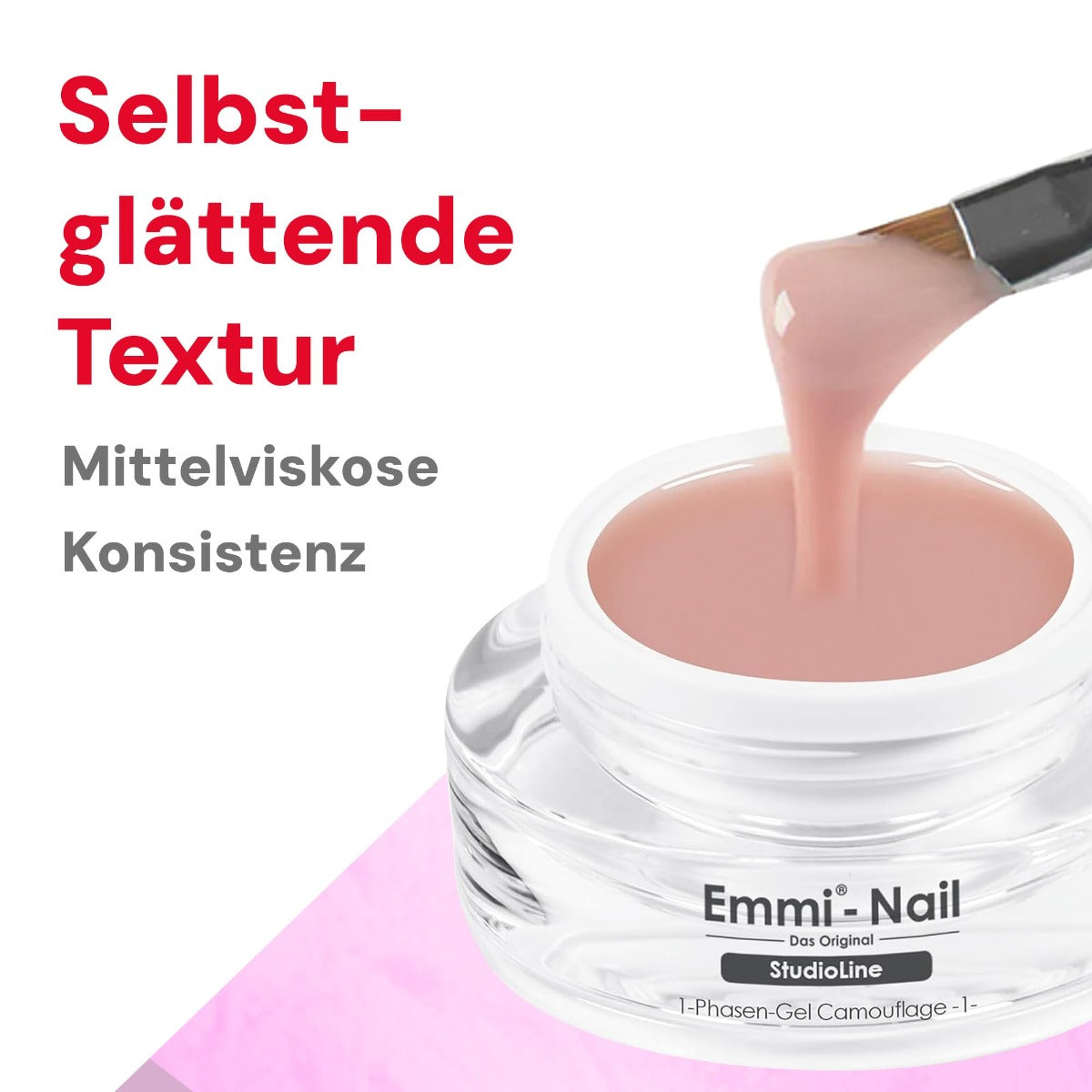 Emmi-Nail Studioline 1-Phasen-Gel Camouflage -1- 15ml