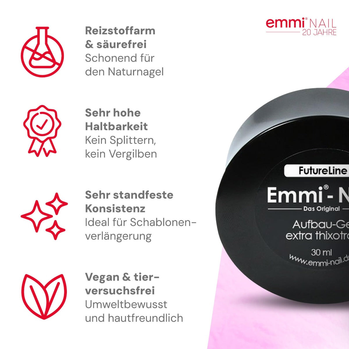 Emmi-Nail Studioline Strong Cover-Gel X3 15ml