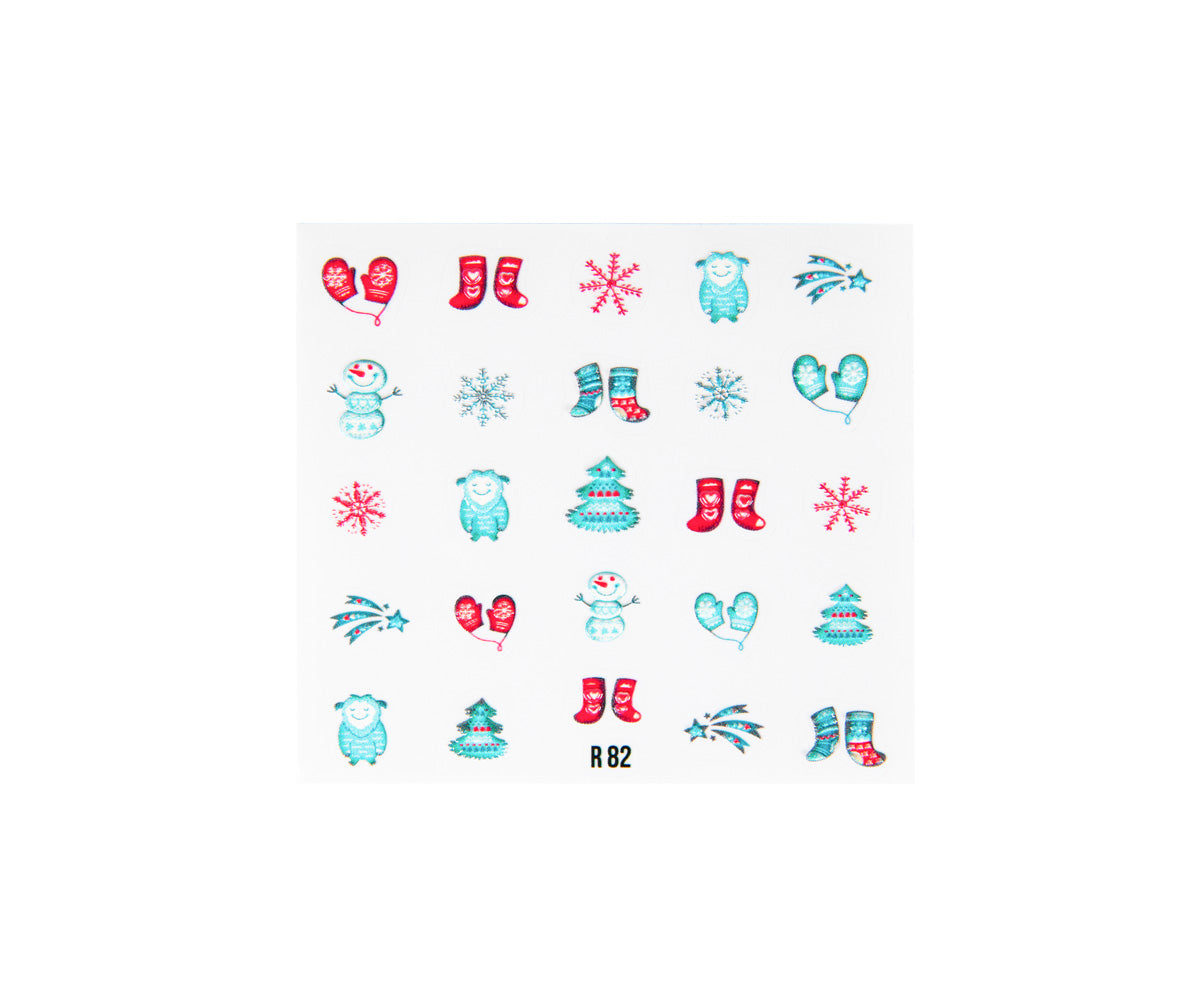 Nailsticker 3D Christmas 2