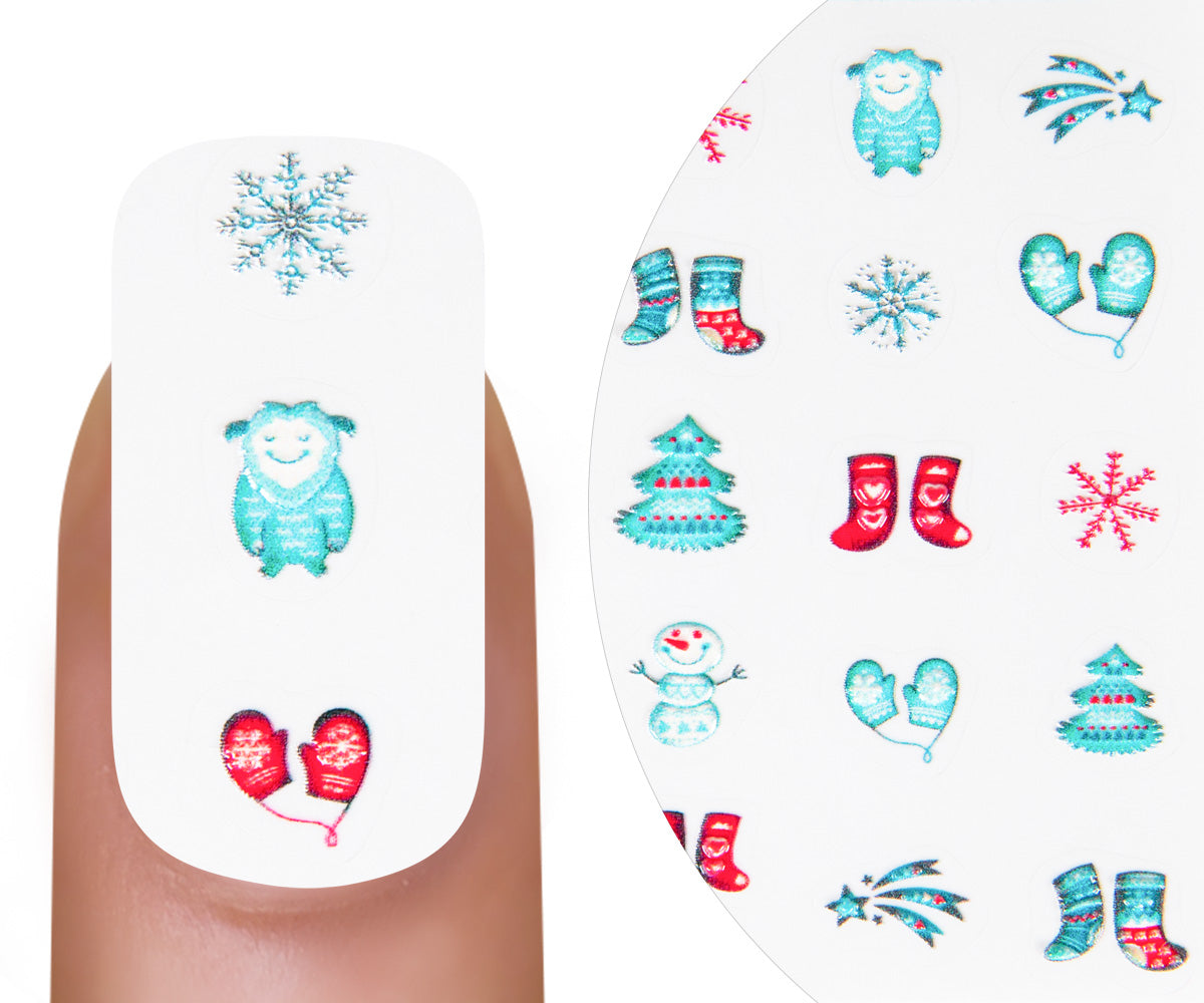 Nailsticker 3D Christmas 2