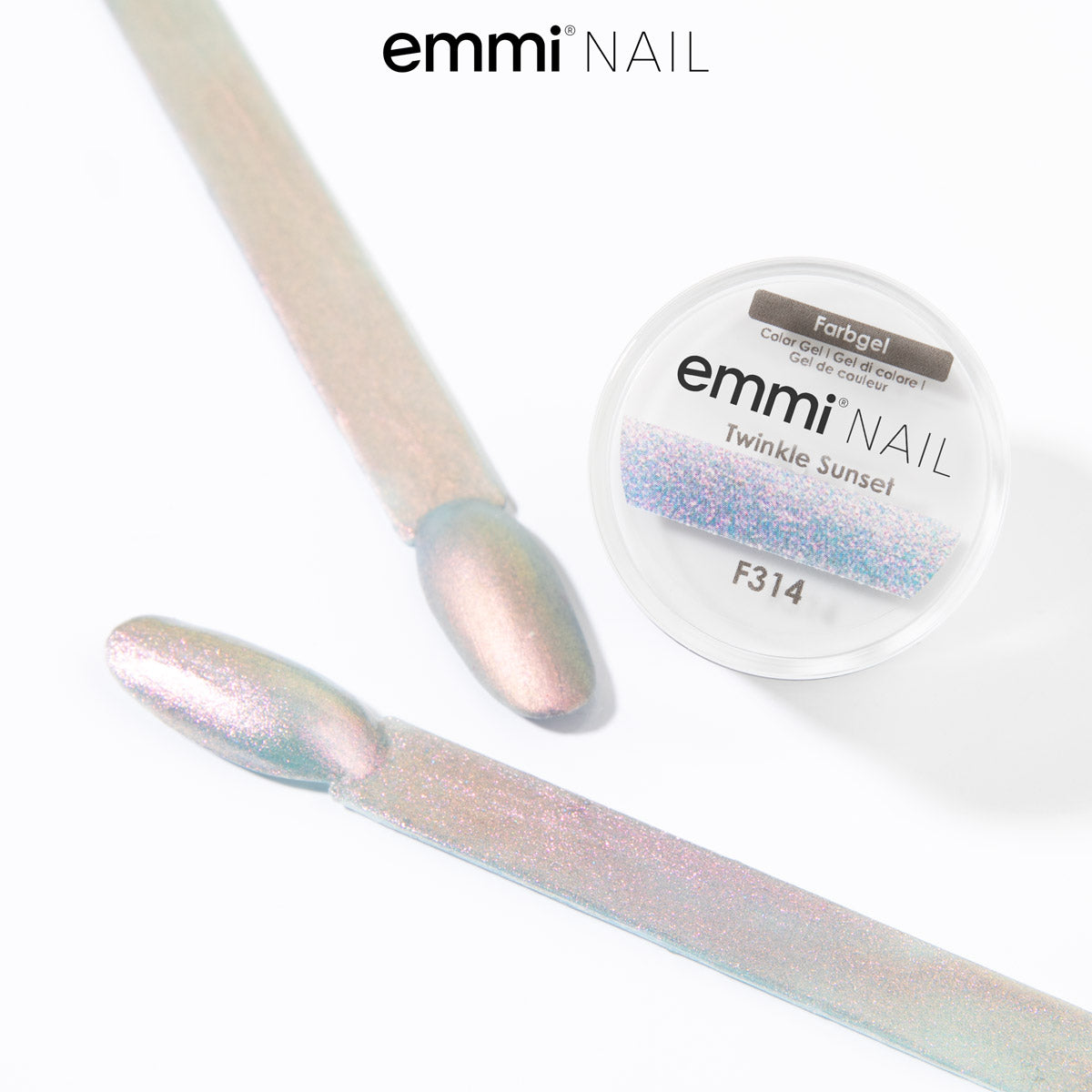 Gel de couleur Emmi-Nail Twinkle Sunset -F314-