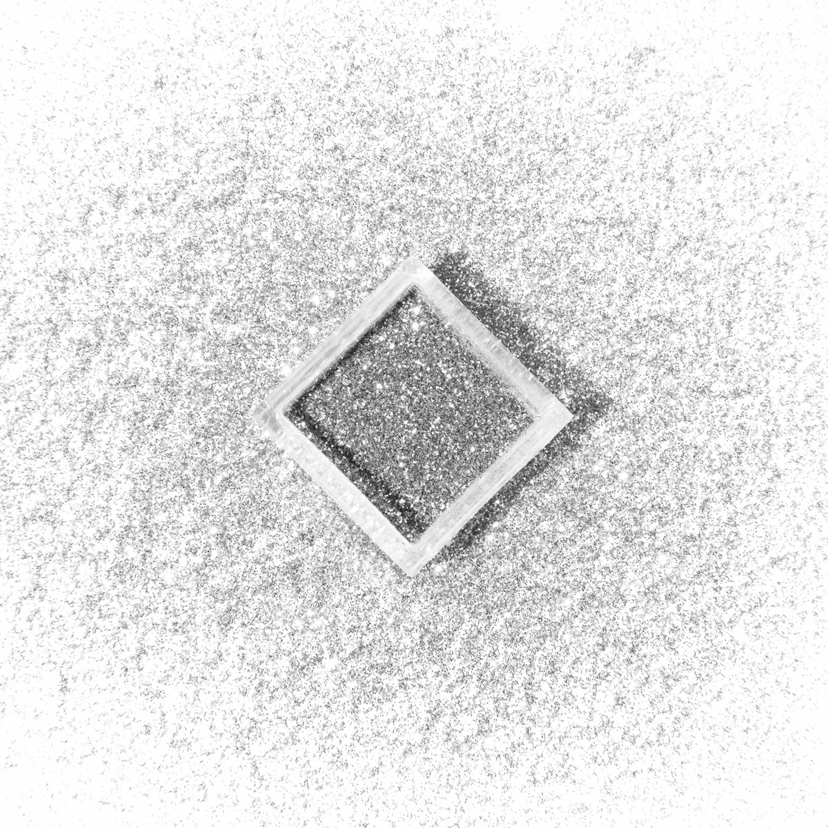 Glitterpuder silber
