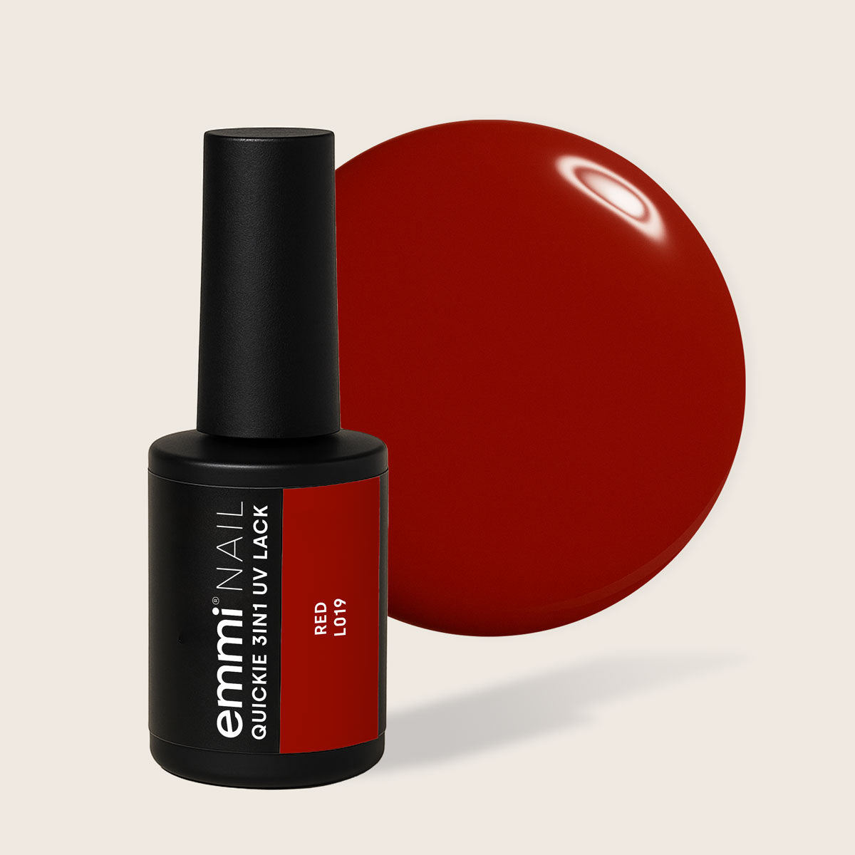 Emmi-Nail Quickie Red 3in1 -L019-