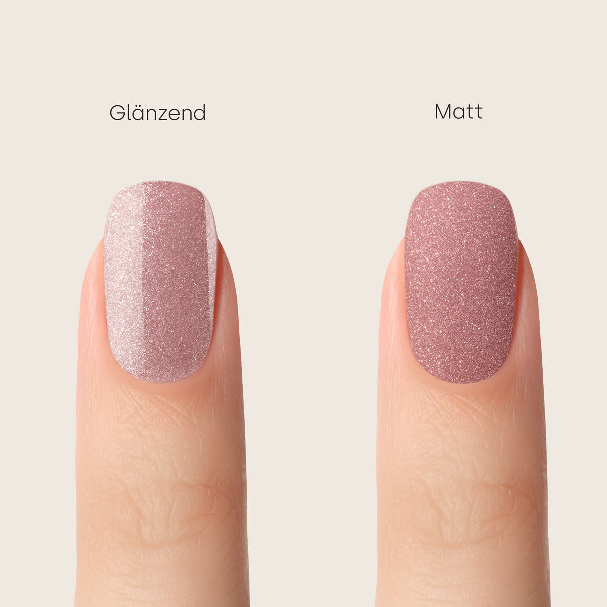 Emmi-Nail Quickie Glitter Rose 3in1 -L044-