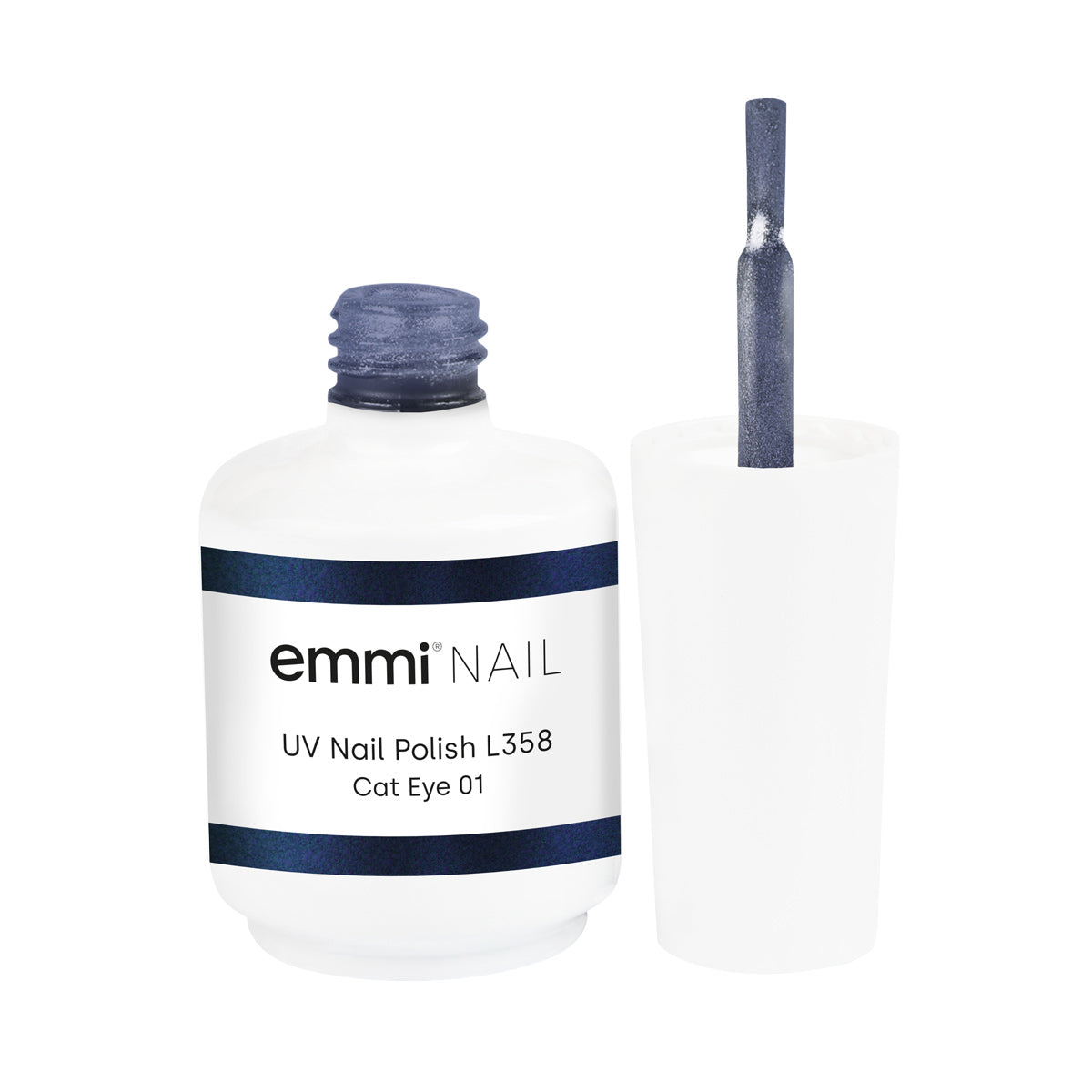 Shellac UV Polish Cat Eye 01 15ml -L358-