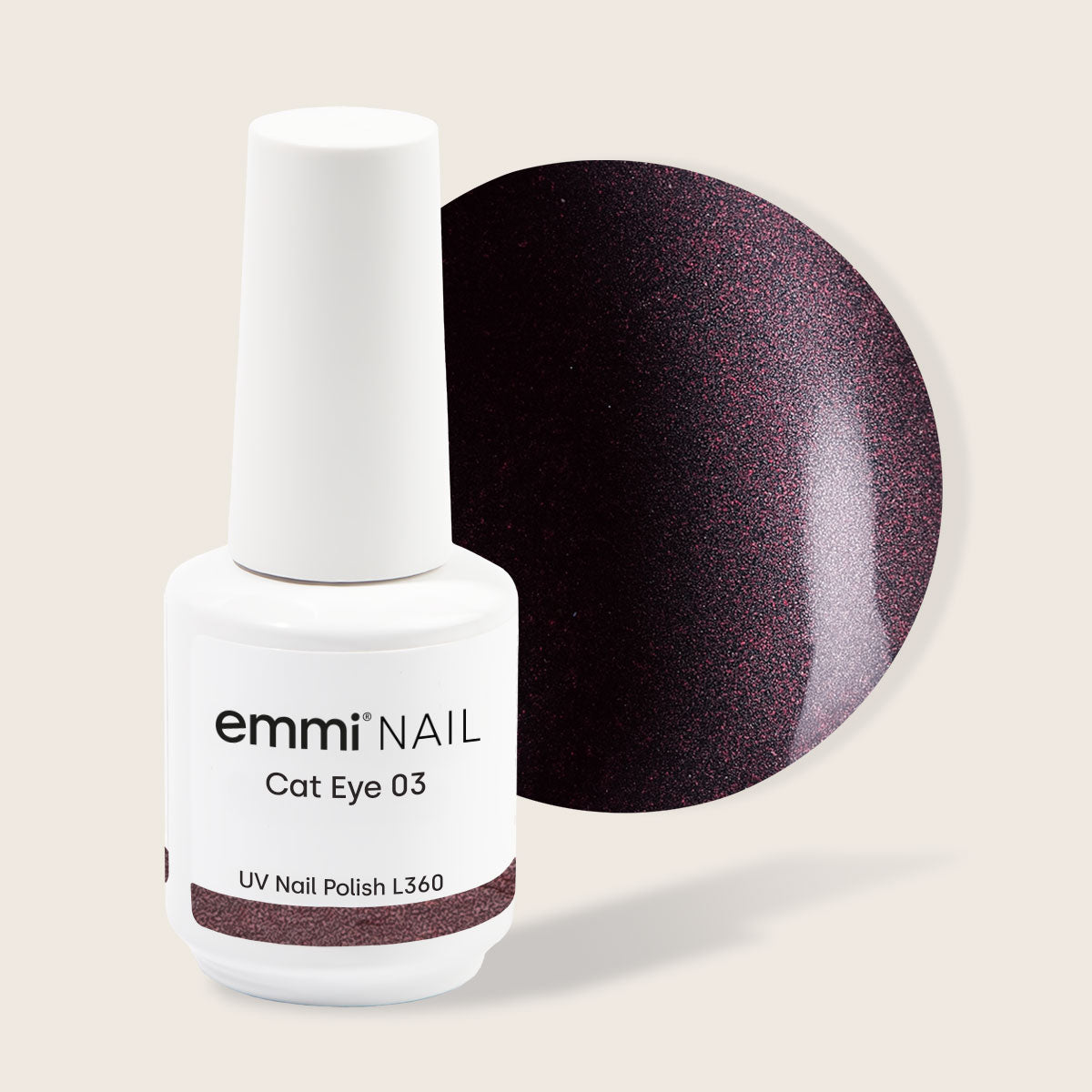 Shellac UV Polish Cat Eye 03 15ml -L360-