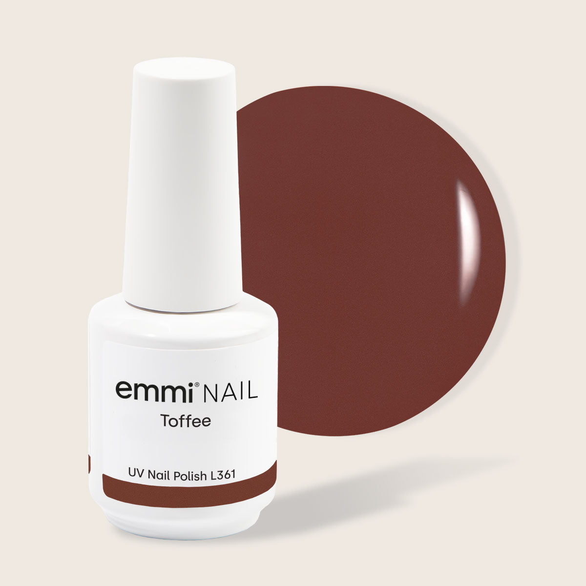 Shellac UV Polish Toffee 15ml -L361-