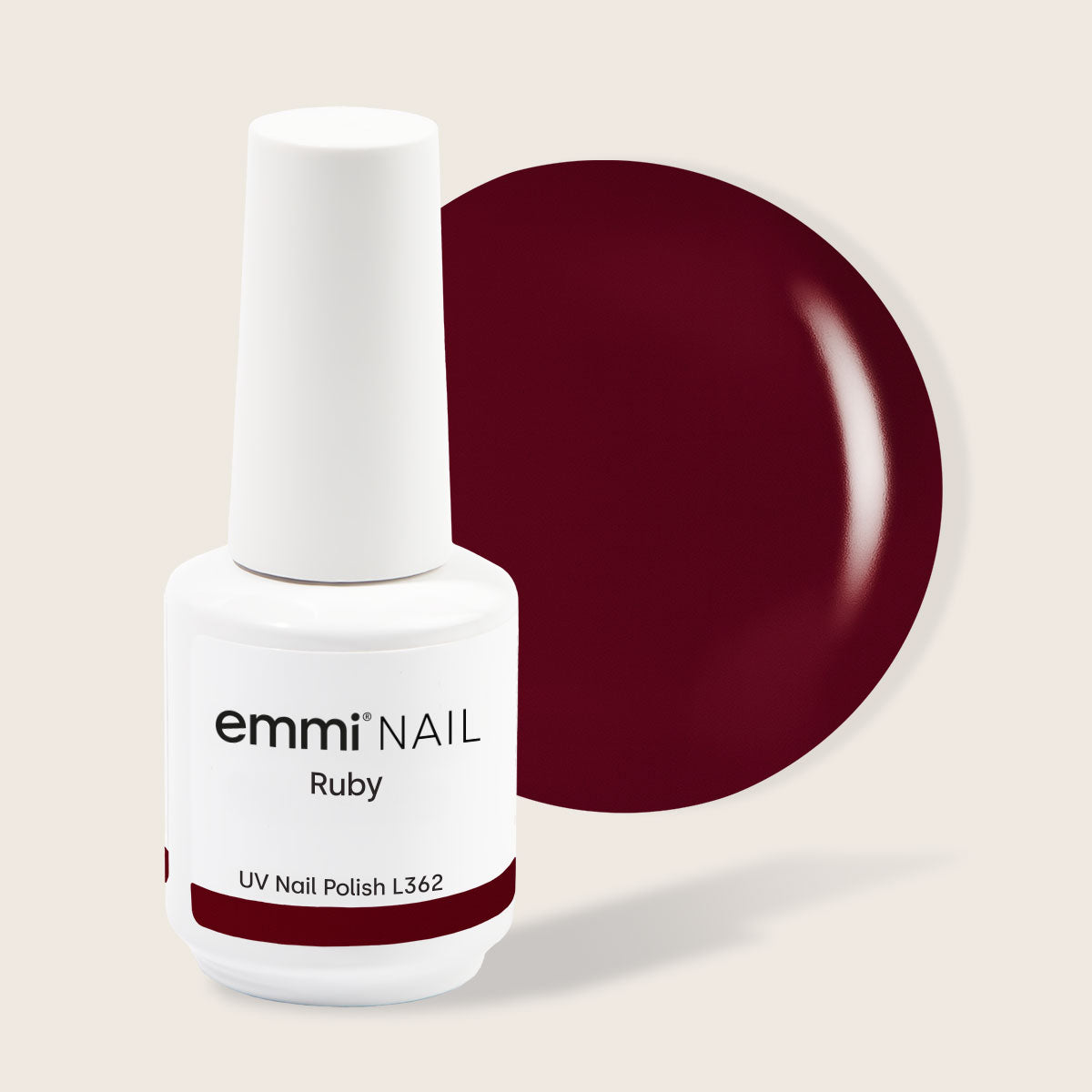 Shellac UV Polish Ruby 15ml -L362-