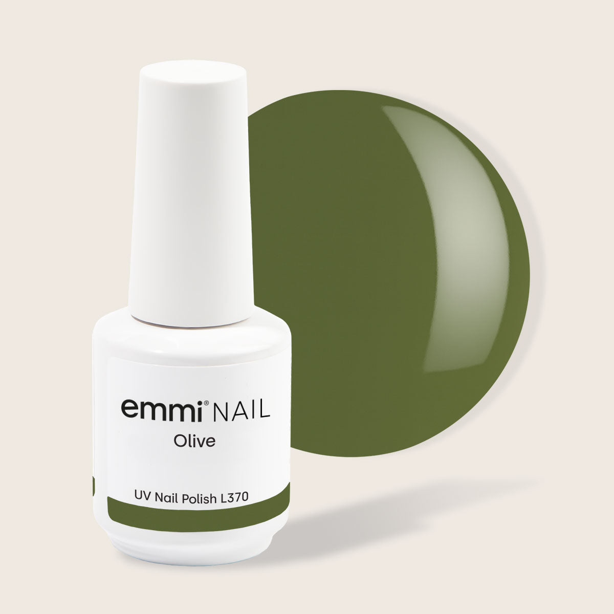 Shellac UV Polish Olive 15ml -L370-