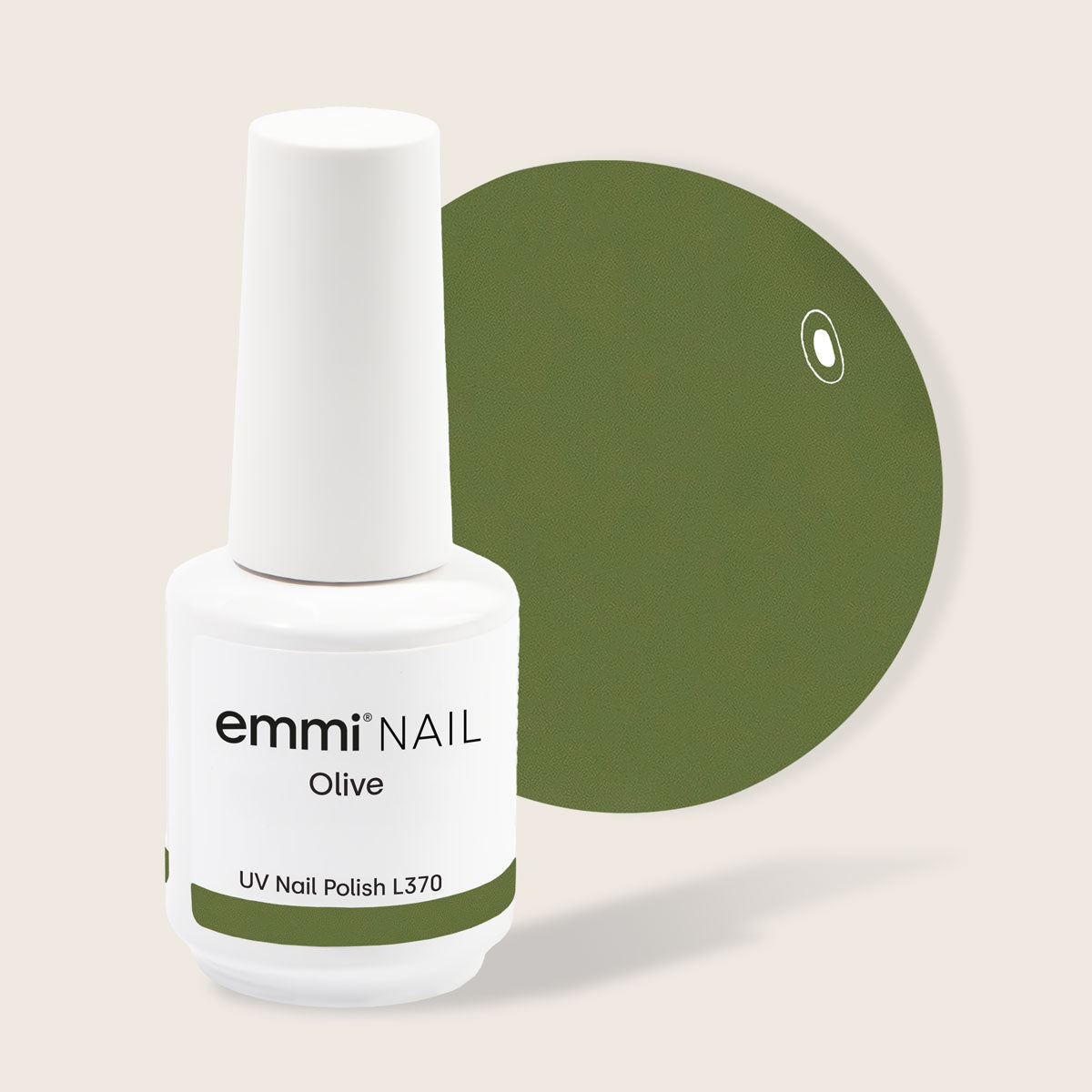 Shellac UV Polish Olive 15ml -L370-