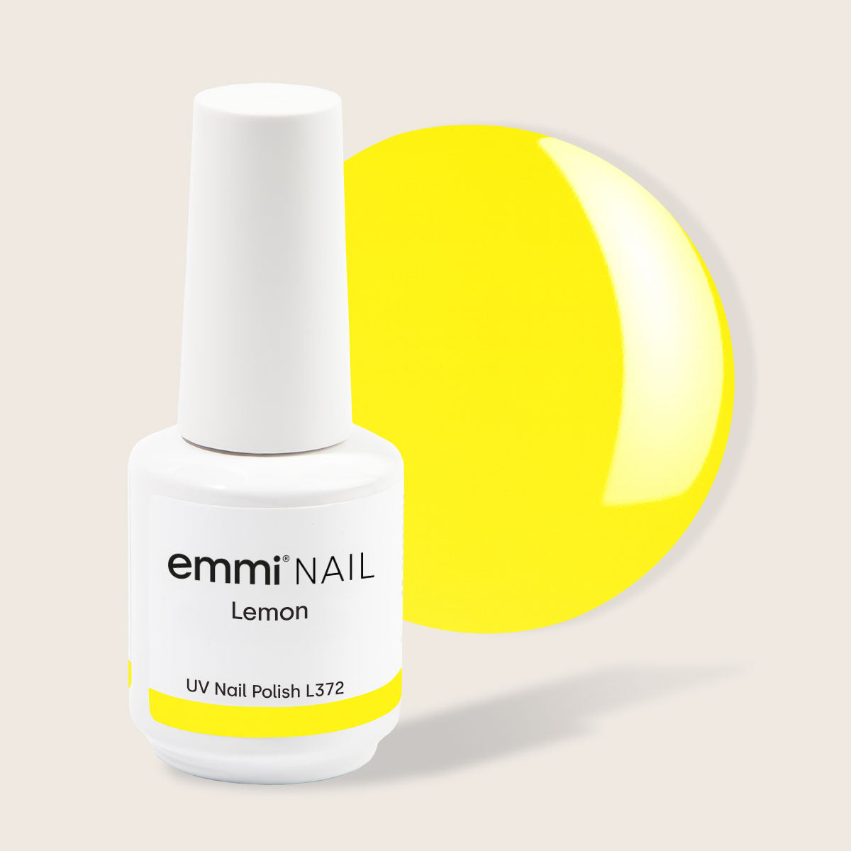 Shellac UV Polish Lemon 15ml -L372-