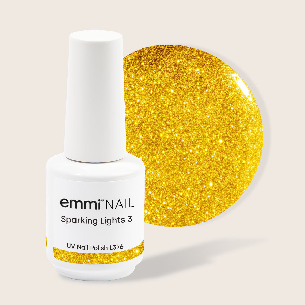 Shellac UV Polish Sparkling Lights 3 15ml -L376-