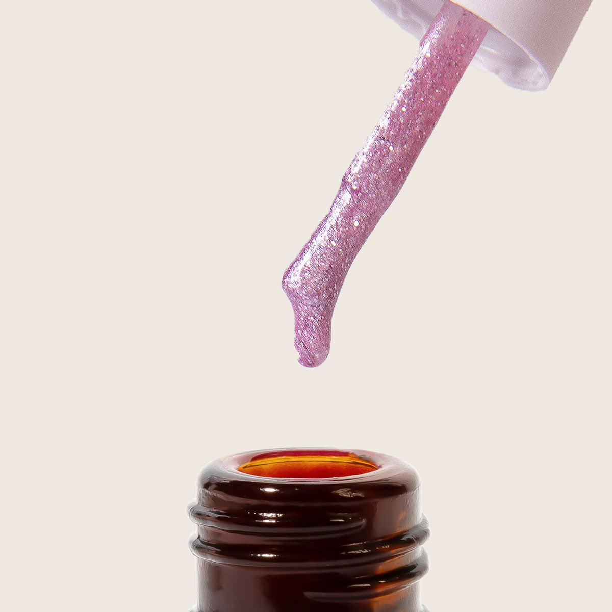 Shellac UV Polish Pink Snowflakes 15ml -L378