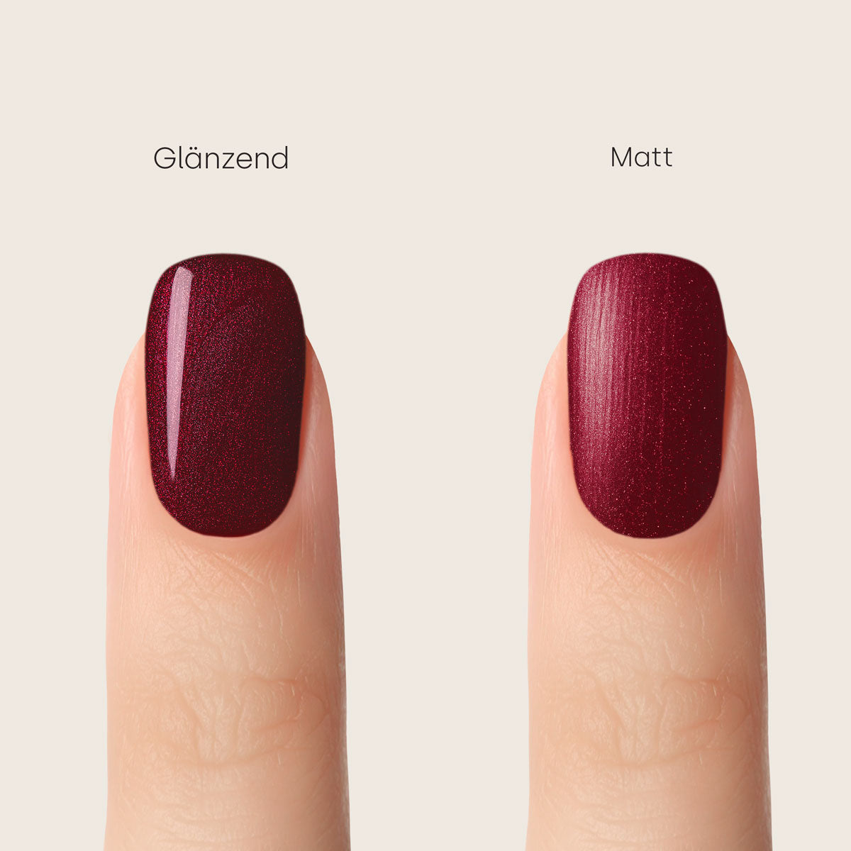 Shellac UV Polish Metallic Cranberry 15ml -L383-