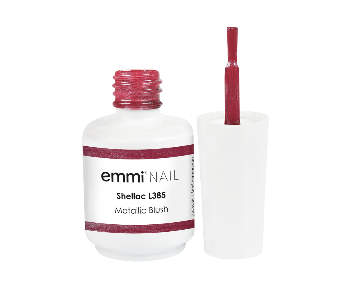 Shellac UV Polish Metallic Blush 15ml -L385-