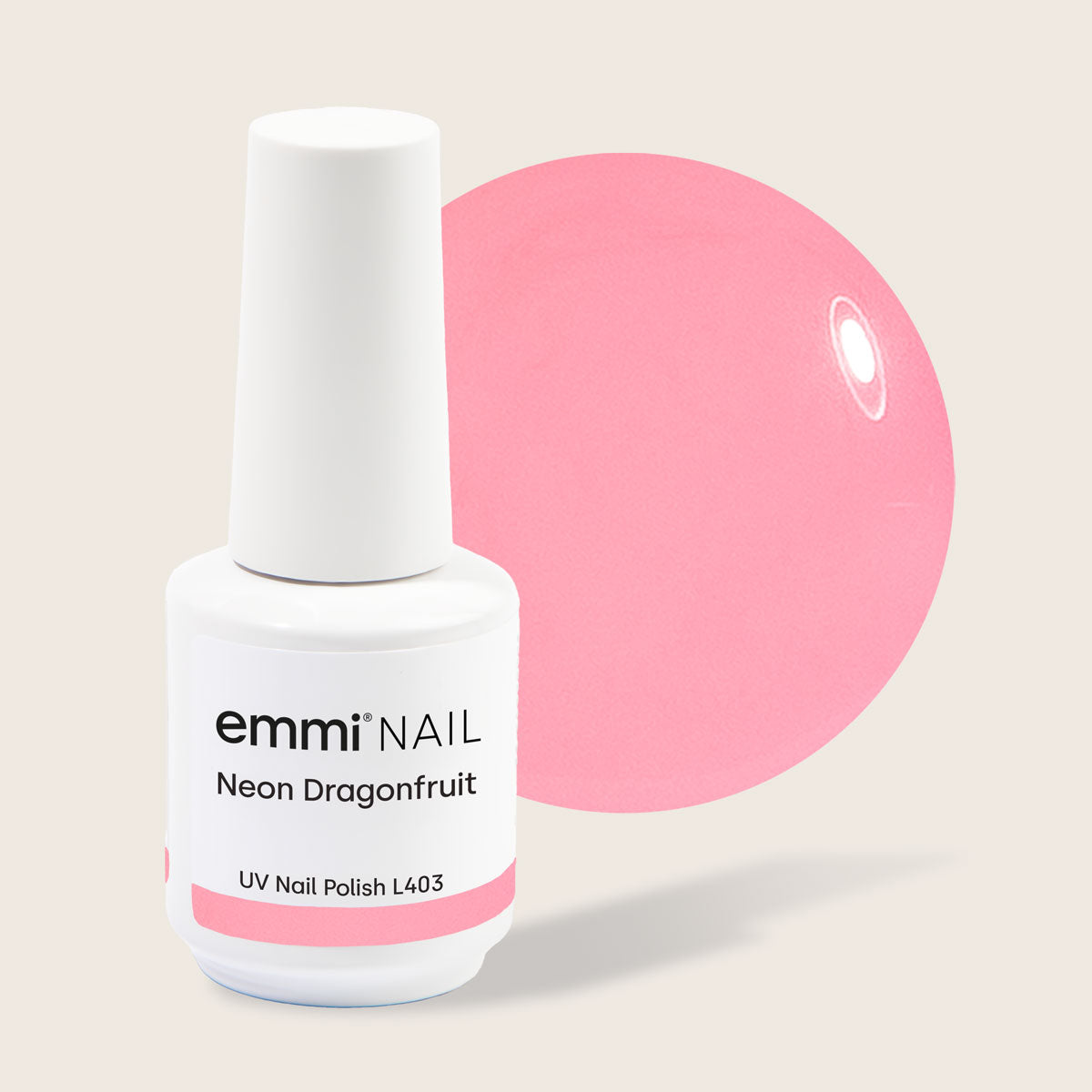 Shellac UV Polish Neon Dragonfruit 15ml -L403-